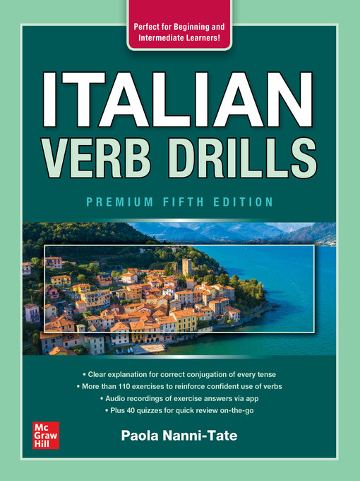 Title details for Italian Verb Drills, Premium by Paola Nanni-Tate - Available